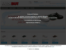 Tablet Screenshot of obuwie-medyczne.pl